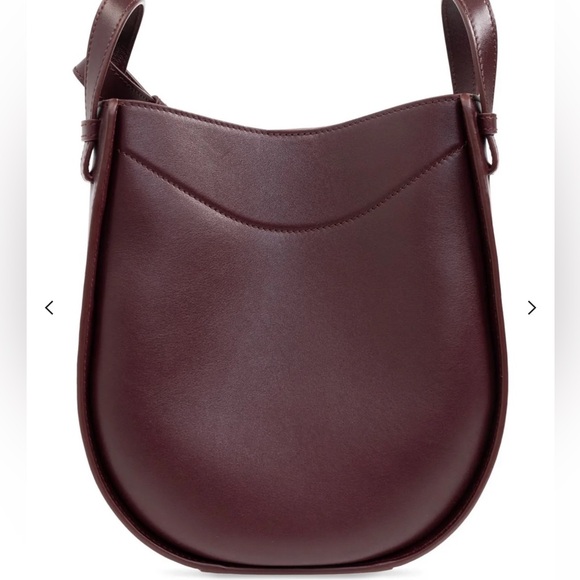 Loewe Hammock Slice Bag in Dark Burgundy NWT - Picture 3 of 9